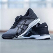 ASICS 亚瑟士 fuzeX Rush 情侣款缓震跑鞋 墨蓝色