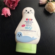 超可爱！Hipp 喜宝 婴儿无泪免敏洗发沐浴洗护二合一 小海狮 200ml