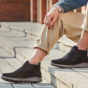 SKECHERS 斯凯奇 SPORT系列 666038 男士短靴 *2件
