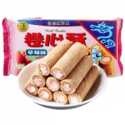 徐福记 卷心酥 注心饼干 草莓味 105g（新老包装随机发放）