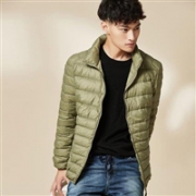 网易严选 男式超轻便携鸭绒羽绒服  宽松版型