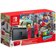 Nintendo 任天堂 Switch 《马里奥：奥德赛》捆绑主机套装 亚马逊限定版