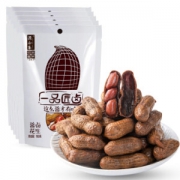 一品巷子 卤味零食啤酒伴侣 酱卤煮花生180g*5袋