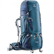 deuter 多特  男式 专业登山徒步透气背包 3320716/3329 深蓝/海蓝 85L