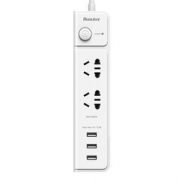 Huntkey 航嘉 SM207 小白207 新国标 1.8米插座 *2件
