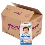 moony 尤妮佳 婴儿纸尿裤 L54片 *6件
