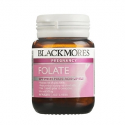 澳佳宝（Blackmores） 天然叶酸 500mcg 90粒 澳佳宝（Blackmores）  备孕叶酸片500mg 90片*4