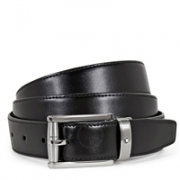 MONTBLANC 万宝龙 Contemporary Reversibe 皮带 黑色
