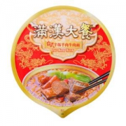 统一 满汉大餐 台式半筋半肉牛肉面 180克/碗 *10件