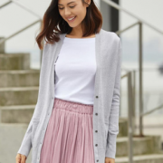 24日0点！GAP 盖璞 845405 Y 女士美利奴羊毛开衫