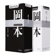 冈本（Okamoto） 避孕套 skin肤感组合20片(纯10片+三合一10片) 原装进口