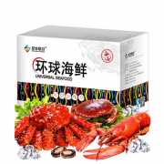 星农联合 环球海鲜礼券1588型8种海鲜3500g