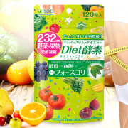 日本进口 ISDG 医食同源 Diet酵素 232种植物果蔬酵素 310mg*120粒 清肠排毒燃脂
