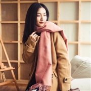 网易严选 100%羊毛简约纯色围巾 2色可选  Marc Jacobs制造商