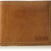 再降！Levi's 李维斯 男士大容量真皮折叠 钱包