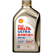 京东Plus会员：Shell 壳牌 Helix Ultra 0W-20 SN级 金装极净超凡喜力全合成机油 1L