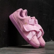 PUMA 彪马 Suede Heart Reset 女士休闲运动鞋  粉色
