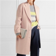 Acne Studios Pink Landi Doublé Coat 粉色简约款大衣