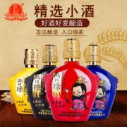 曹操小酒 国产纯粮食白酒 125ml*4瓶