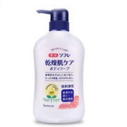 巴斯克林 白桃香舒芙蕾草本滋养沐浴露550ml