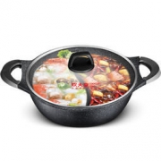 COOKER KING 炊大皇 鸳鸯火锅 不粘锅 30cm