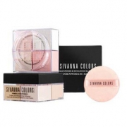 纪家平价替代品！SIVANNA思薇娜 四宫格散粉定妆粉12克