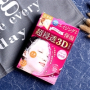 嘉娜宝 肌美精 立体3D超渗透抗衰老除皱/美白/弹力保湿面膜 4枚