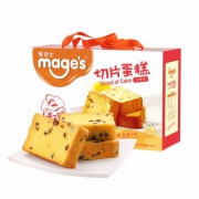 麦吉士 切片蛋糕红枣味820g礼盒装