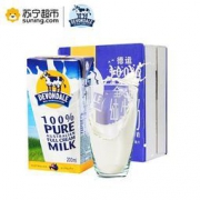 限地区：Devondale 德运 全脂纯牛奶 200ml*24盒 *2件