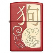 新年礼物： ZIPPO 芝宝 Chinese Zodiac 十二生肖·狗 打火机