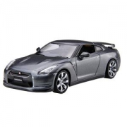 日产 GT-R R35金属灰色轿车模型
