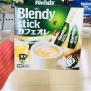 AGF blendy stick浓香欧蕾速溶牛奶咖啡30条 经典原味