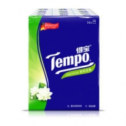 Tempo 得宝 手帕纸 4层加厚7张 *36包 茉莉花味 *2