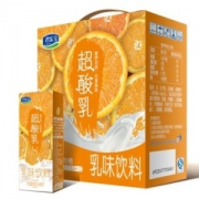 君乐宝 超酸乳 甜橙味乳味饮料250ml*12盒/礼盒装