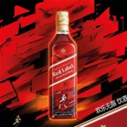 限Plus会员！ JOHNNIE WALKER 尊尼获加 苏格兰威士忌红牌敢红瓶限量版 700ml*2瓶 送苏打水*4瓶