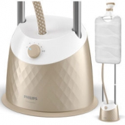 PHILIPS 飞利浦 双杆带熨衣垫 1600W五档调节 家用蒸汽挂烫机