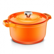 炊大皇（COOKER KING）  T28ATQ5 铸铁珐琅汤锅 28cm *2件
