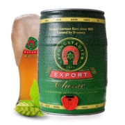 福斯特（Pfungstadter） 黄啤酒5L 桶装 德国进口