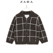 ZARA 男婴幼童 飞行员夹克式针织外套 01869560807   99元包邮