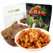 三只松鼠 肉干组合220g*4件