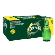 perrier 巴黎水 天然气泡矿泉水 两味可选 330ml *24瓶 *2件