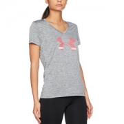 限尺码 UNDER ARMOUR 安德玛 Tech 女子短袖T恤