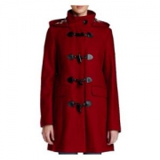 Tommy Hilfiger 汤米·希尔费格 TW5MW393 女士羊毛混纺大衣