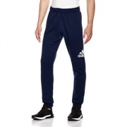 adidas 阿迪达斯 男式 运动型格 针织长裤 AY9002 学院藏青蓝/白 LOGO SWPT CH FL