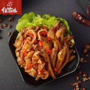 天猫商城：伍滋味 猪脆骨+香辣小鱼仔 450g*2件