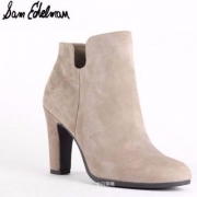 6PM：Sam Edelman Shelby 女士真皮短靴 系i新低2.5折$38