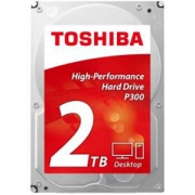 东芝(TOSHIBA)P300系列 2TB 7200转64M SATA3 台式机硬盘(HDWD120)