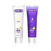 舒客 益早益晚立体爽清牙膏套装120克+120克
