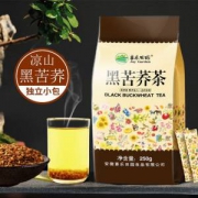 喜乐田园 全胚芽黑苦荞茶 独立小包  250g
