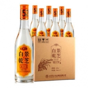 景芝 白酒 白乾 52度 500ml *6瓶 *2件